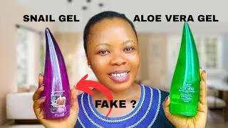 Snail Gel Review vs Aloe vera/How to know original snail gel/how to use snail gel