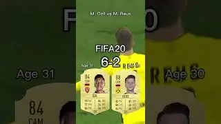 Mesut Ozil vs Marco Reus【FIFA OVR Compilation】エジルvsロイス