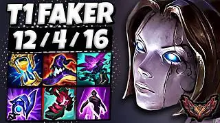 T1 Faker Orianna vs Azir [ MID ] Korea Grandmaster 1087 LP | Patch 26.3