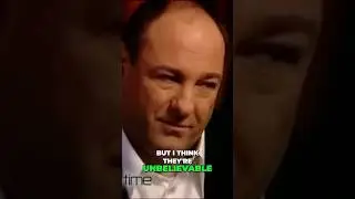James Gandolfini talks about the incredible writing on the Sopranos #actor #interview