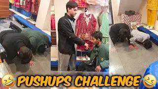 We Tried a Push-Up Challenge in Public&hellip; Big Mistake 😂💪