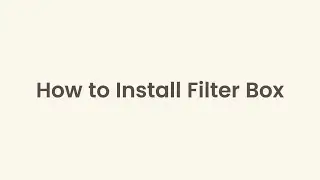 Filter box Installation of Oval Pet Fountain