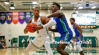 Post Defense Tips/Tricks Pt.2 ** Guarding Bigger Players**
