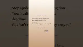 Stop Apologizing for Needing Time to Heal 🤍 #quotes #shorts #trending #mentalhealth #healing