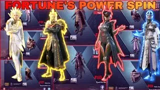 FORTUNE'S POWER LUCKY SPIN PUBG MOBILE | 8 MYTHIC | 43,000+ UC SPIN PUBG MOBILE | #PUBGM