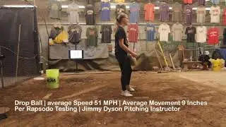 Kaylin McNeill , 2023,  fast pitch pitching  college recruiting video.