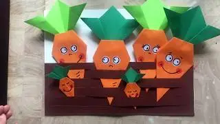 VEGETABLE GARDEN ORIGAMI