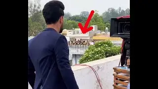 Saahil uppal 's female fans enjoying his shoot || saahil ne Kiya Kiya phir || pinjara khubsurti Ka