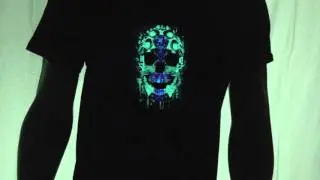 Musical Skull LED Shirt