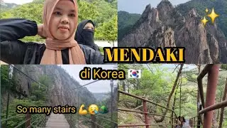 Hiking to Towangseong Falls in Seoraksan | So Many Stairs 😮&zwj;💨