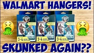Walmart Mystery Basketball Hanger Box Break x3! Did We Get SKUNKED Again On These?? 🤮