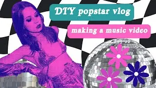 INDIE ARTIST VLOG: making a music video! 🎸✨