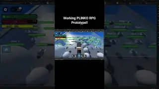 PLINKO RPG PROTOTYPE!!  #plehlowla #robloxstudio #plinkorpg