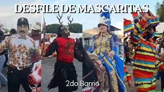 Desfile de mascaritas 2026 🔥🎭 | 2do barrio| Huejotzingo, Pue. 