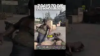 This game is BRUTAL... they literally eat your arse #7dtd #ps5 #7daystodie #gaming #xbox