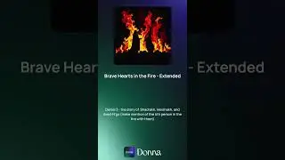 Brave Hearts in the Fire - AI generated song based on Daniel #faith