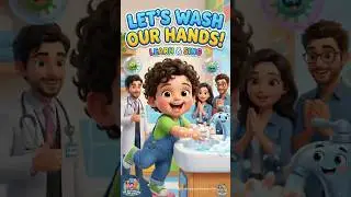 Wash Your Hands | Healthy Habits For Kids | Nursery Rhymes & Songs #shorts #education #kids #viral