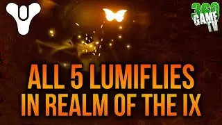 Destiny Rising All 5 LUMIFLIES in Realm Of The IX + 2 SECRET BIRDS - Lumifly Locations Tutorial