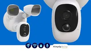 How to Connect Solar Flood Light Camera