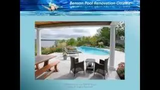 Benson Pool Renovation Ottawa