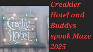 Creakier Hotel and Buddys Spook Maze at Crealy Theme Park and Resort 2025
