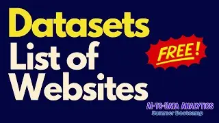 Open and free Data Sources for Data Analyst Portfolio Projects | Google, Kaggle, FAOSTAT, World Bank