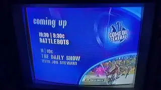 comedy central bumper battle bots daily show 2002