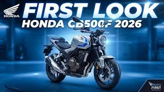 First Look of Honda CB500F🔥New inline 4 Retro Monster Ready for Global Launch