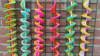 كروشيه زينه رمضان علي شكل حلزوني| Ramadan decorations crochet
