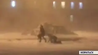 Черная пурга в Норильске (Новости 01.02.17)