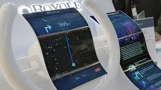 Royole FlexPai's flexible smartphone at the Mobile World Congress 2019