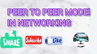 PEER TO PEER MODEL IN  NETWORKING