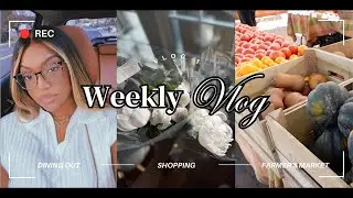 Weekly Vlog | Let's Go Shopping, Kickball Game, Baltimore Farmer's Market, & More | Kendra Michelle
