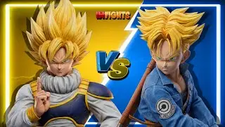 [Request] Goku (SSJ1) Vs. Trunks (SSJ1) (CPU Battle) DBZ - BUDOKAI 4