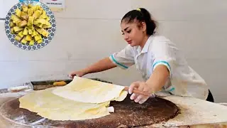 Mastering the Art of Paper-Thin Dough! Traditional Kermanshah Kak Pastry
