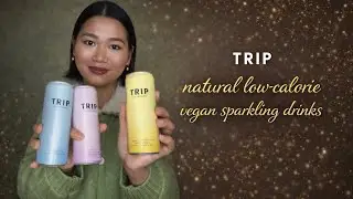 tiktok viral TRIP mindful blend 12 pack variety pack with 3 flavours unboxing🩵💗💛