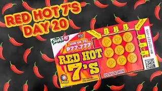 Scratch. Sana Jackpot! Red Hot 7&rsquo;s! (Day 20)