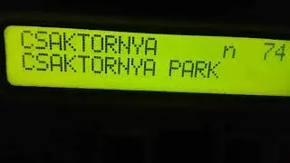 A 74-es Trolibusz eredeti régi FOK-GYEM-es bemondásai megállással.🙂