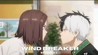 Wind breaker - Episode 1 Recap | New Anime 2024 #trending #anime #windbreaker #sakura