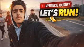 Running with my friends at morning 6am😁.