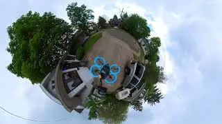 Squirt V2 on my Tiny Planet