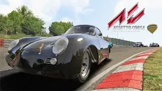 Assetto Mods: Porsche 356A 1600GS Carrera GT Coupe at Highlands Long!