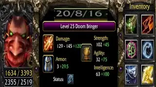 🟪Doom build tanks carried hard [Dota v6.89N]