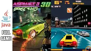 ASPHALT 3 STREET RULES 3D - Java Game (Full Gameplay No Commentary)