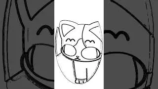 neighbor noisy but it only curry chippi chippi chappa chappa #edit #chipichipi #animation