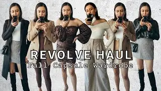 FALL REVOLVE HAUL | FALL CAPSULE WARDROBE FROM REVOLVE | REVOLVE TRY ON HAUL 2021 | REVOLVE HAUL