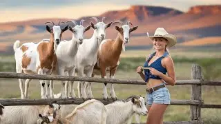 How Do Australian Farmers Raise Millions Of Goats | Farm to Table Journey