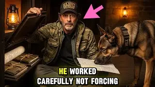 A Retired Army Veteran Tried to Walk Away… Until His Dog Refused to Leave This Hidden Mountain House