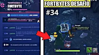 Localizaci&oacute;n Fortbyte Puzzle (Pieza) #34 En Fortnite / Temporada 9 / Desaf&iacute;os Fortbyte