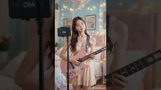 💖  VALIEA sings You Are My Sunshine  | Cute Guitar Moments   #aiart #classicsong #countrymusic